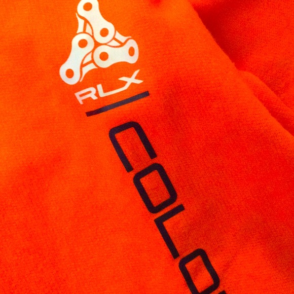 Vintage RLX Ralph Lauren Neon hoodie men’s large - Picture 6 of 10